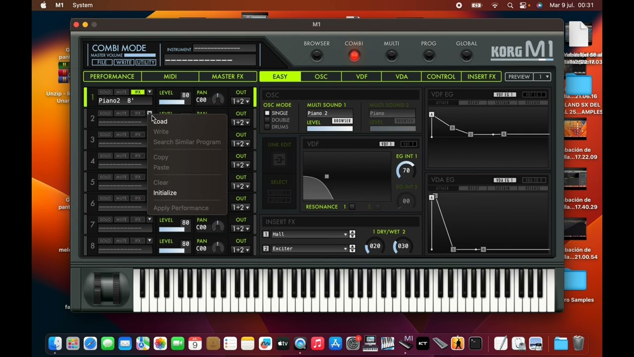 Tutorial Vst Korg M1// Como Usarlo // rápido y facil// charly Gonzalez