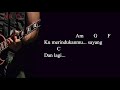 lirik kunci gitar chord dear god versi indonesia karaoke
