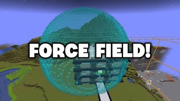 I created FORCE FIELD in Minecraft (Tekkit Classic Reloaded)