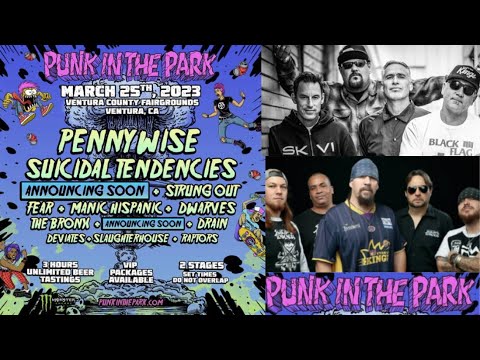 Suicidal Tendencies, Pennywise, The Bronx and more set for 2023 ‘Punk In The Park‘ festival