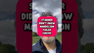 PM KEIR STARMER SAYS HE DIDN’T KNOW PETER MANDELSON FAILED SECURITY VETTING #keirstarmer #mandelson