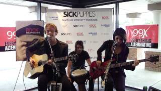 Video thumbnail of "Sick Puppies - My World (Acoustic live in Atlanta)"