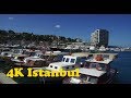 Walk around Istanbul 4K.  Sarıyer (Rumelihisari - Istinye - Tarabya).