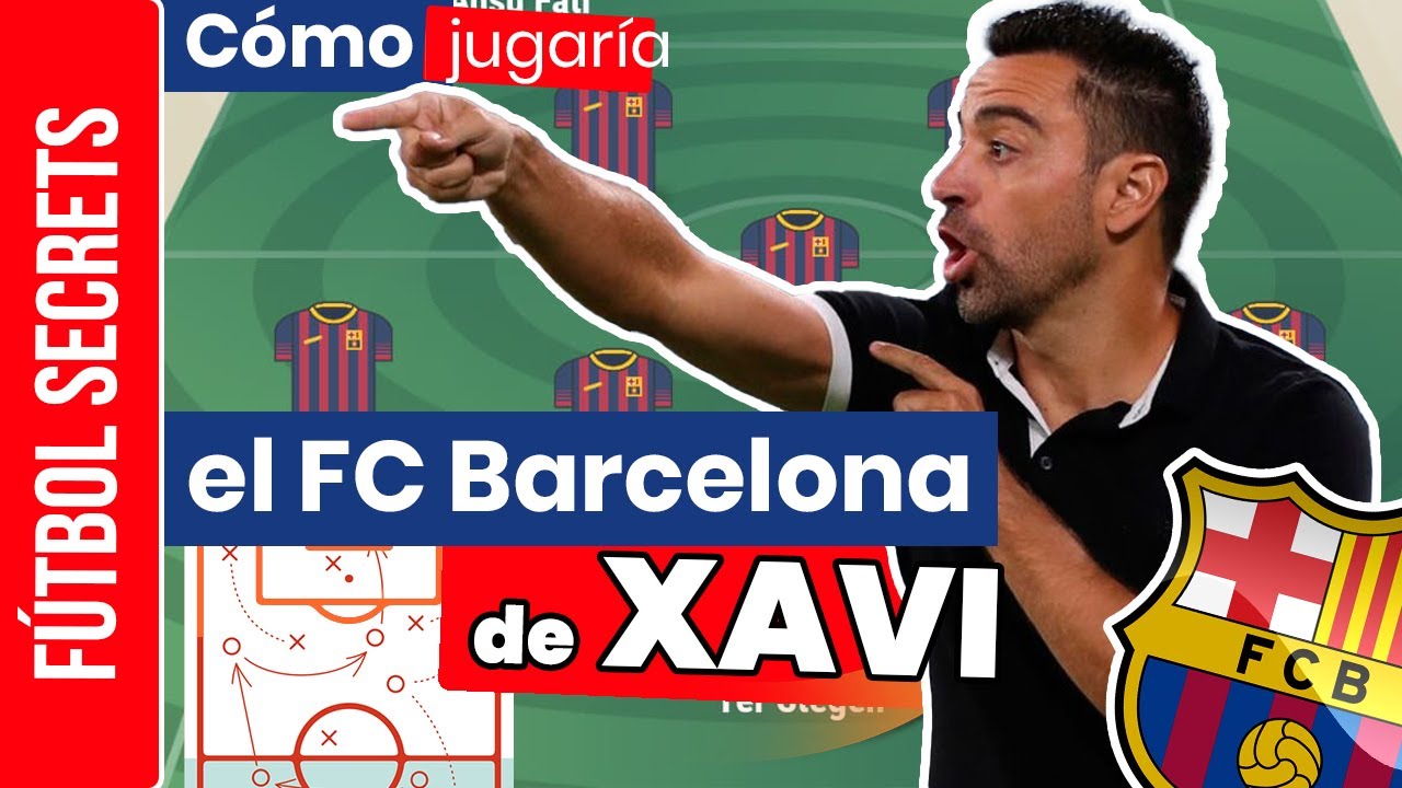 El FC BARCELONA de XAVI Hernández (como entrenador). Así jugarían. 🔴🔵🔴 -  YouTube