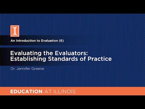 Video: Hvad er de fire faglige evalueringsstandarder?