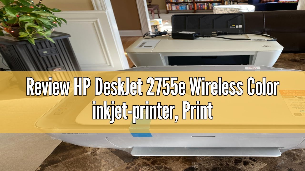 Review hp deskjet 2755e wireless color inkjet printer print scan