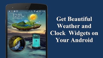 Get Beautiful Weather and Clock Widgets on Your Android | Guiding Tech