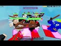I Played Block Hunt Again!! (Roblox Bedwars)