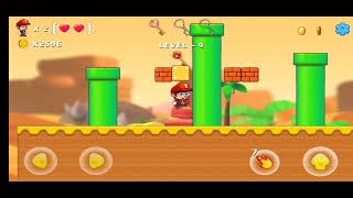 Super Mano Bros Run : Level 9 - 10 game play screenshot 2