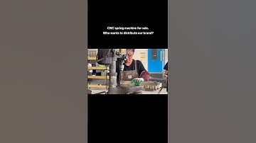CNC spring machine for sale. Who wants to distribute our brand?