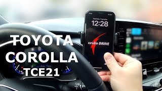 Toyota Corolla Phone holder #CRAVEDRIVE Resimi
