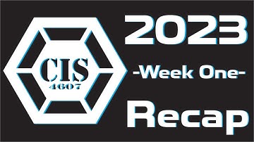 2023 FIRST Charged Up Week One Recap | FRC 4607 C.I.S.
