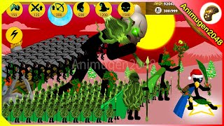 MAGIKILL HERO Summoned Eclipsor Army vs MEGA BOSS ZOMBIE | Stick War Legacy Mod VIP | Animugen2048