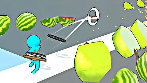 Slice Rush 3D - Gameplay New Mobile Games 6-10 (android,iOS)