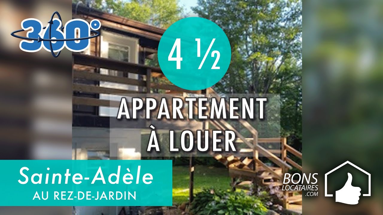 Appartement à louer/Visite virtuelle / Apartment Tour / SainteAdèle 4 ½ Appartement à louer/Visite virtuelle / Apartment Tour / SainteAdèle 4 ½