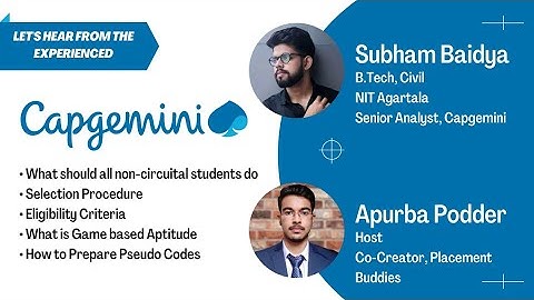 Capgemini Interview Experience | How to crack Capgemini from Non-Circuital Background | #Capgemini