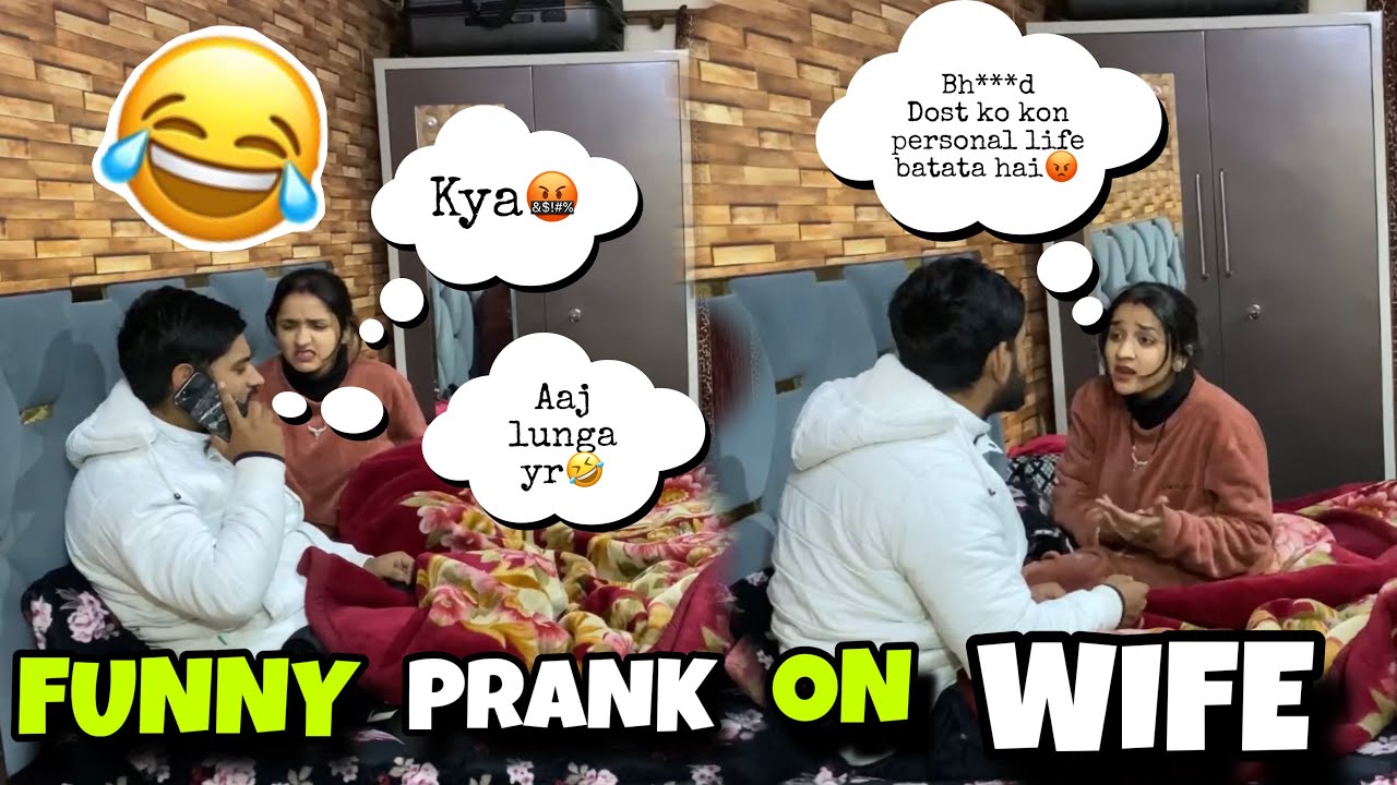 Aaj Lunga Yaar🤣 Prank On Wife | Prank Gone Wrong🥲 | funny prank on wife india |MrandmrsGautam