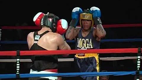 Christian Thomas of Michigan Golden Gloves Associa...