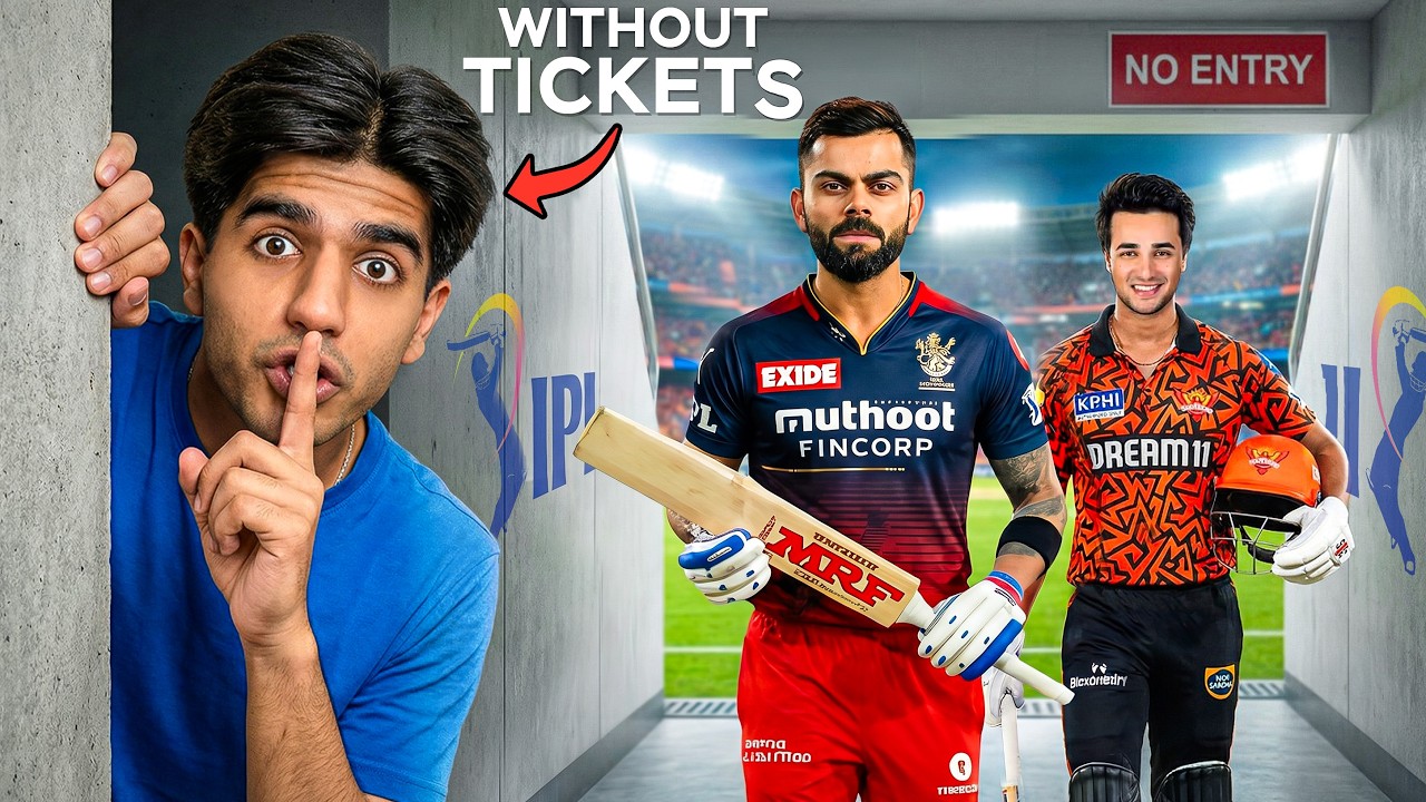 I Sneaked into an IPL Match!
