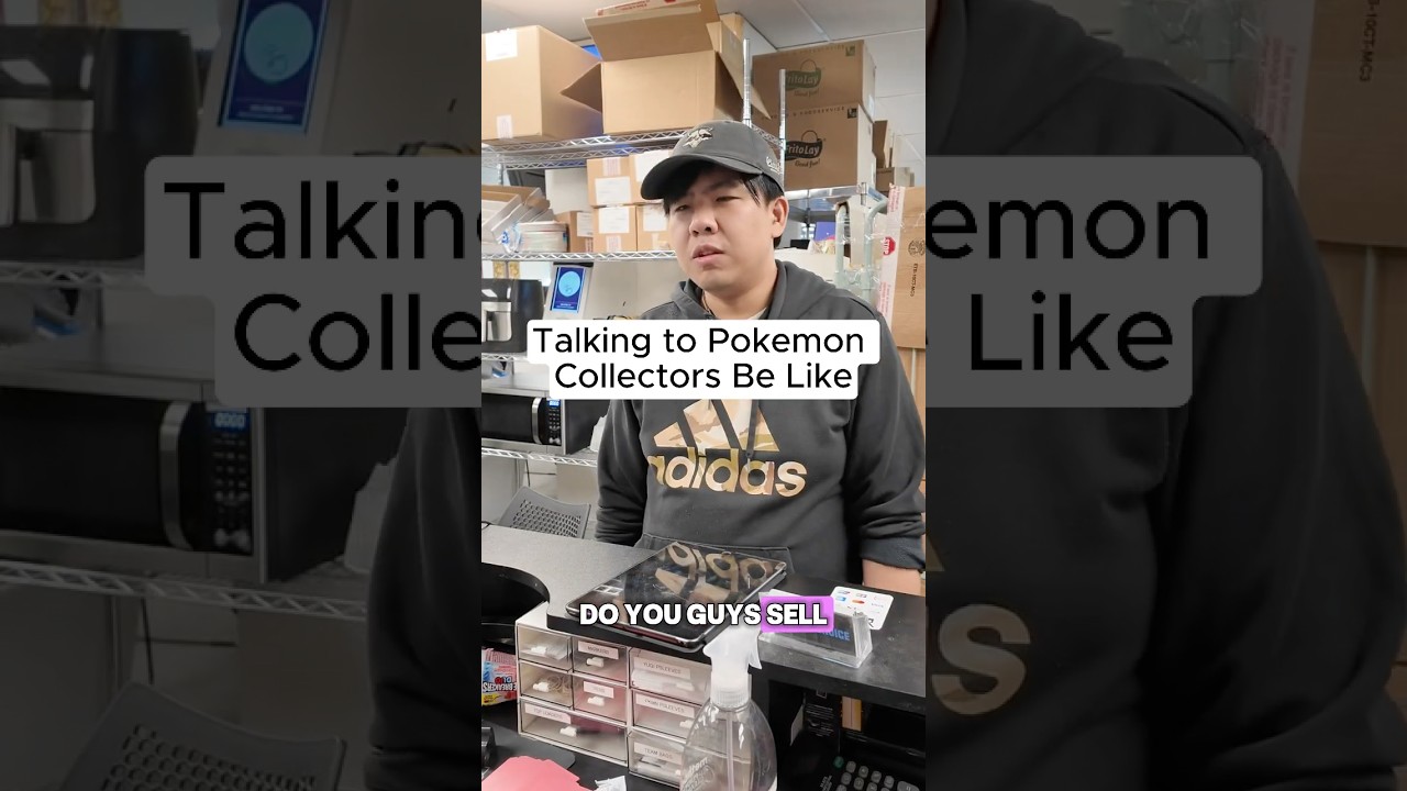 Talking to Pokémon Collectors be like 😆 