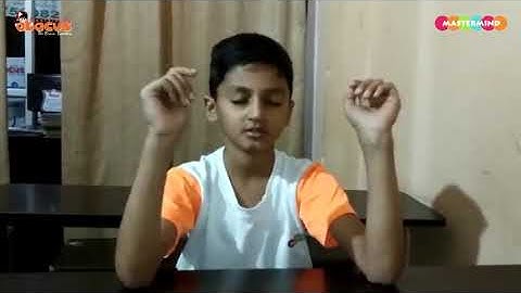 Mastermind Abacus Student In Action - Human Calculator | Abacus Classes