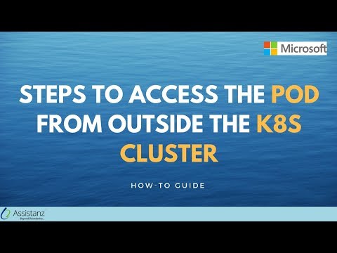 Steps to access the POD from outside the cluster