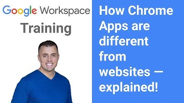 How Chrome Apps are different from websites — explained!