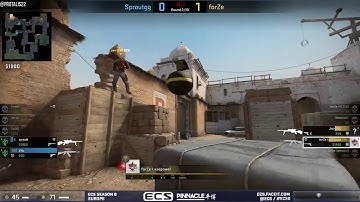 Sprout vs forZe Highlights at ECS Season 8 Europe Pinnacle Cup