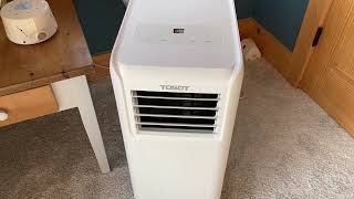 TOSOT 9 500 BTU Air Conditioner Easy Install Quiet 3 in 1 Portable AC Dehumidifier Fan Review