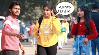 Calling cute girls Aunty prank 🤣😂 | Thanks Aunty prank | DR Prank