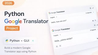 Build a Google Translator App with Python (Tkinter GUI) 🚀