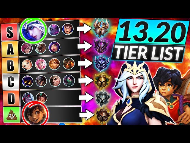 NEW Champions TIER LIST for Patch 13.20 - BEST META Champs to MAIN - LoL  Guide 