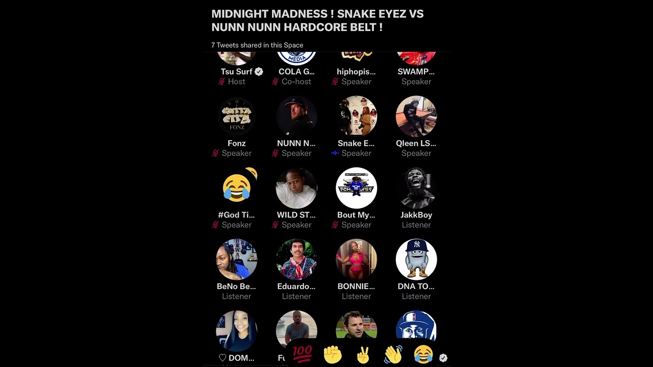 SNAKE EYES VS QP in (HEATED SPACES) faceoff Midnight  Madness  hosted by Tsu Surf..ItzUp 🔥