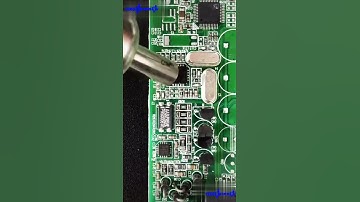 Thiếc Nước Hàn Dùng Hàn Linh Kiện vào bản mạch thật đơn giản