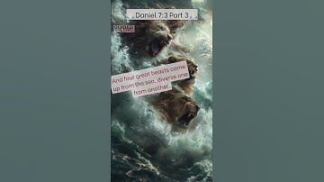 🙏🏼 "Unveiling the Symbolism in Daniel 7:3: The Emergence of Four Beasts" - Part 3 🙏🏼 #Daniel, #Bible