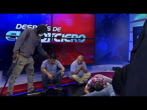 13 arrests made after gang overtakes Ecuador TV station