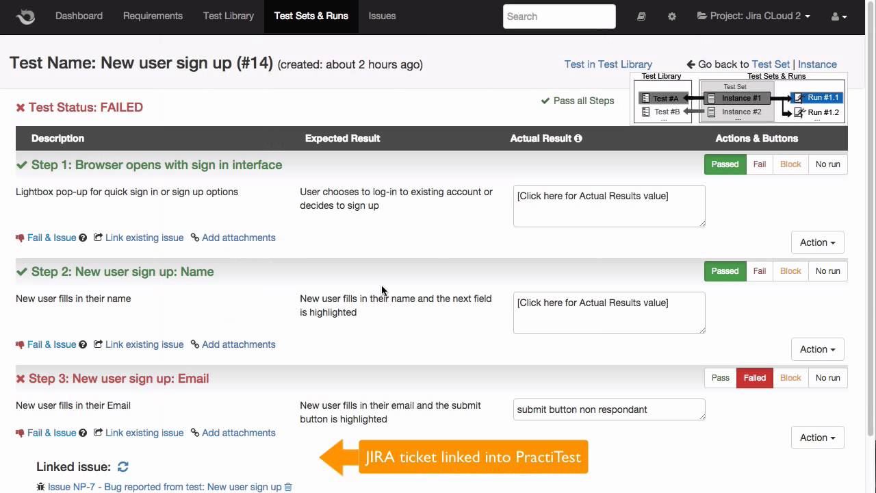 Advanced JIRA - PractiTest two way Integration - YouTube