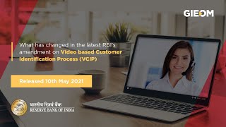 RBI's Latest Amendment to KYC Norms - 10th May,2021