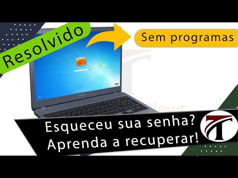 Como recuperar senha do Windows 7 sem programas | #2