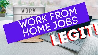 Work from home jobs 2020 legit: four job boards let's search now!