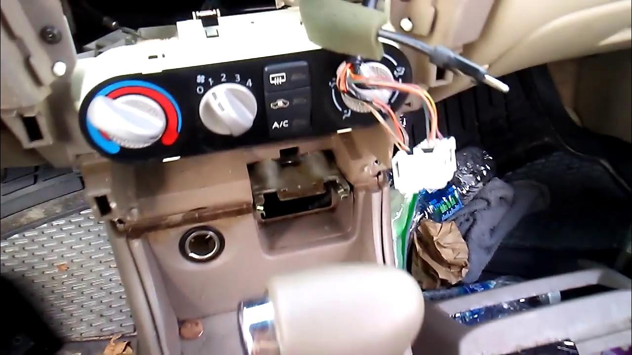 2000 Nissan Sentra Heater And AC Wont Work YouTube