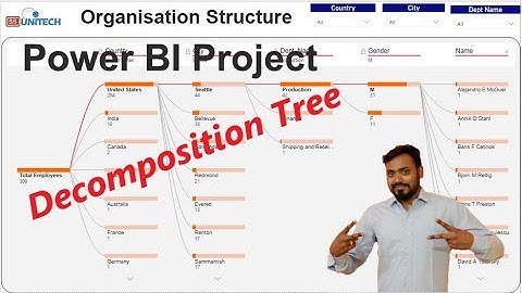 decomposition tree | power bi project | power bi projects for practice | power bi dashboard | part 5