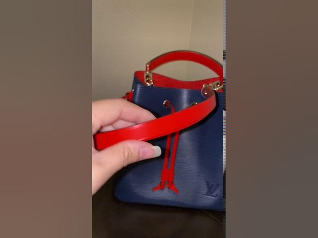 Louis Vuitton Marine Rouge Monogram Empreinte Leather NeoNoe MM