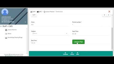 How to Modify Teacher Lesson Planner?