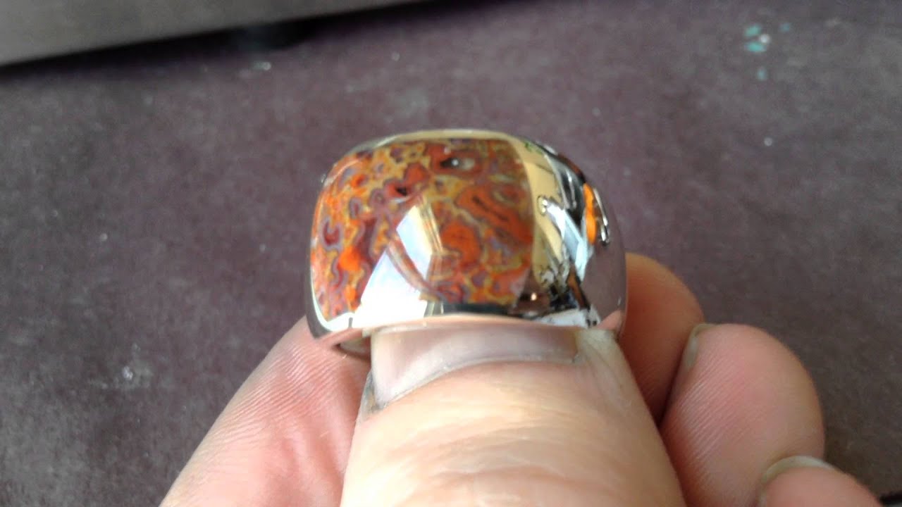 Continuum Sterling Silver Gem Dinosaur Bone Ring