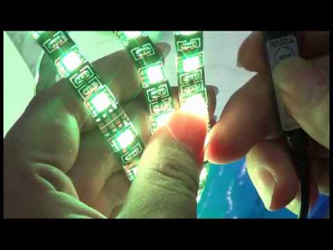 1M-5M 18650 LED Strip Battery Kit 5050 RGB LED Battery Kit ...