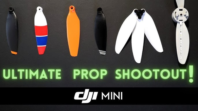 DJI Mini 2 / SE STEALTH Upgrade Propellers - x4 Orange