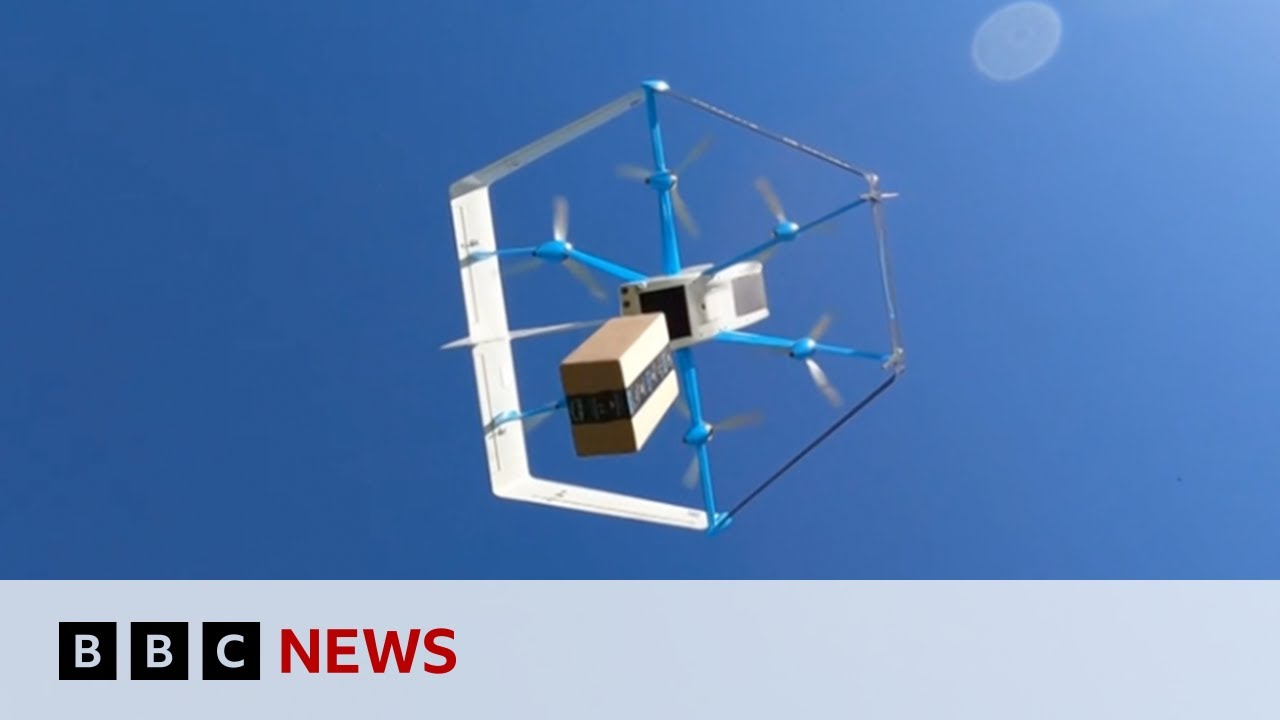 How does Amazon drone delivery work? – BBC News