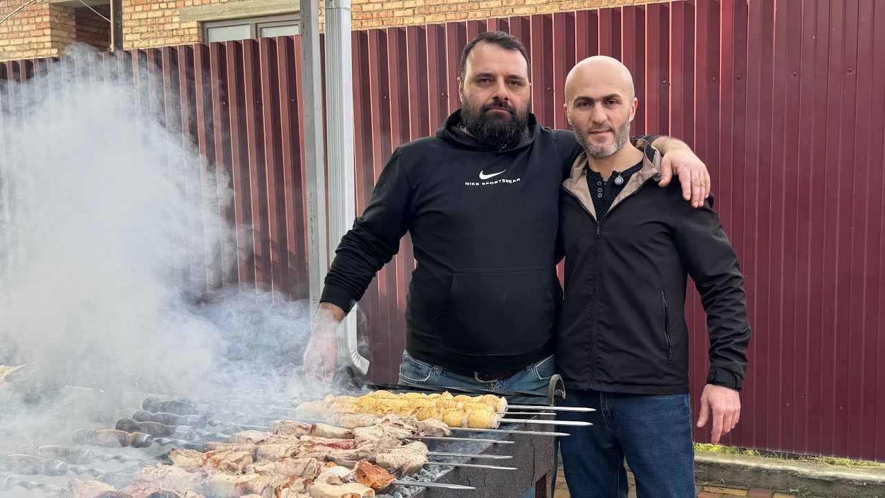 ШАШЛЫК из ПЕЧЕНИ || ОВОЩИ на МАНГАЛЕ || LIVER KEBAB || VEGETABLES on the GRILL 