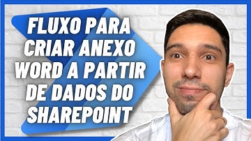 POWER AUTOMATE: COMO CRIAR UM DOCUMENTO WORD A PARTIR DE UMA LISTA SHAREPOINT